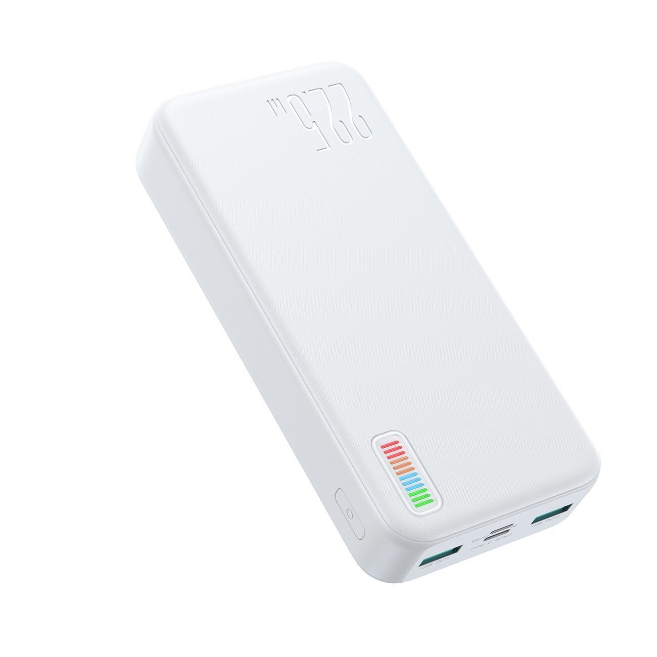 20000mAh Dazzling Series QP195 22,5W 2 x USB und 1 x USB C Powerbank