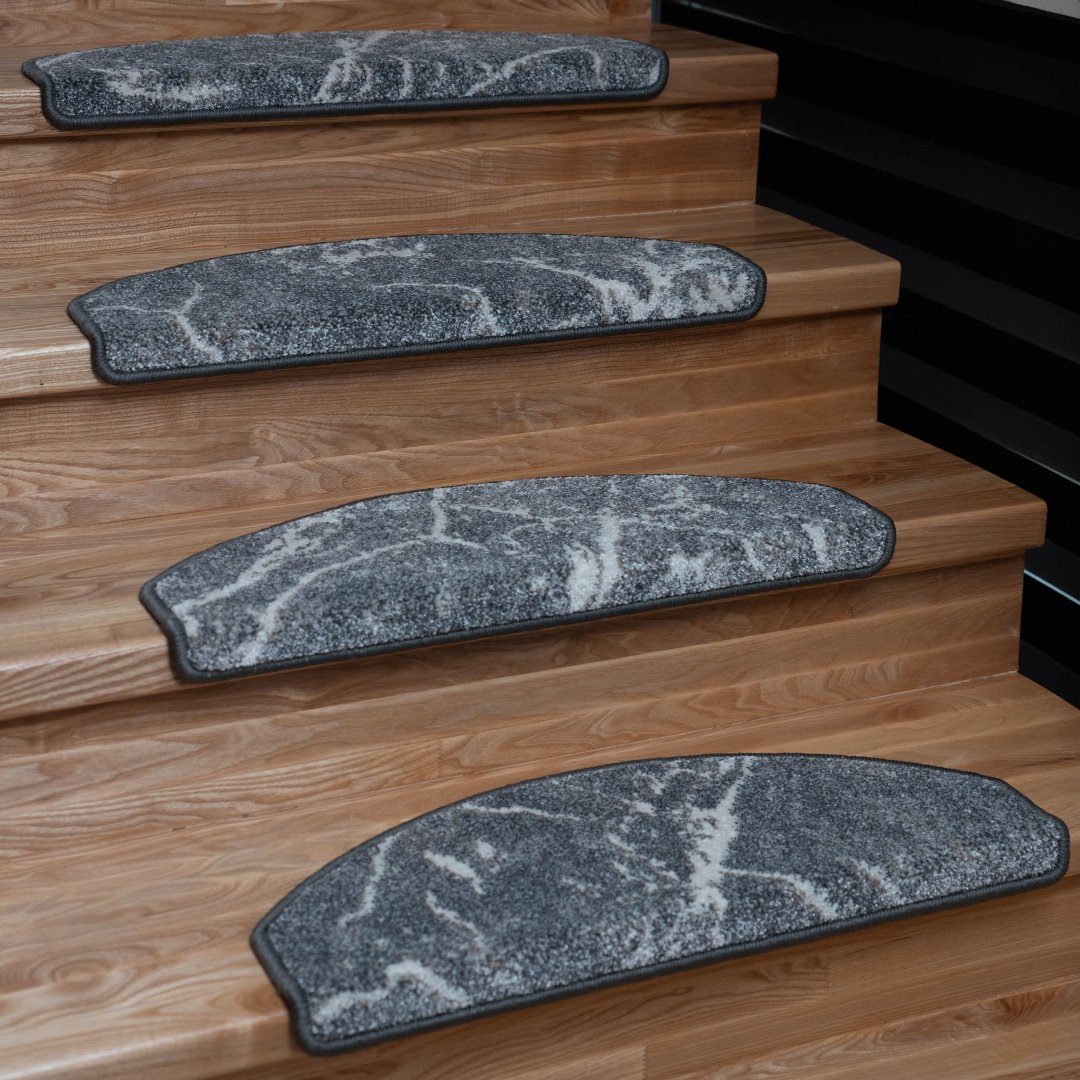 oKu-Tex Stufenmatte SOFT Marmor Design, 15-teilig, günstig online kaufen