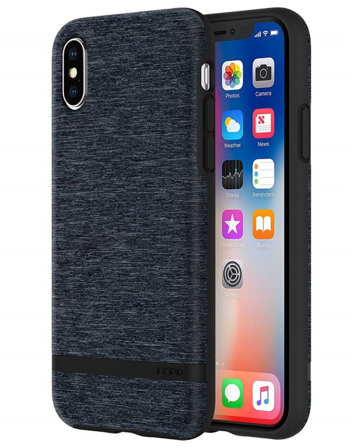 Incipio Handyhülle Esquire Cover Hard-Case Schutz-Hülle Bag Tasche 5,8 Zoll, für Apple iPhone X/ Xs, Wireless Charging kompatibel