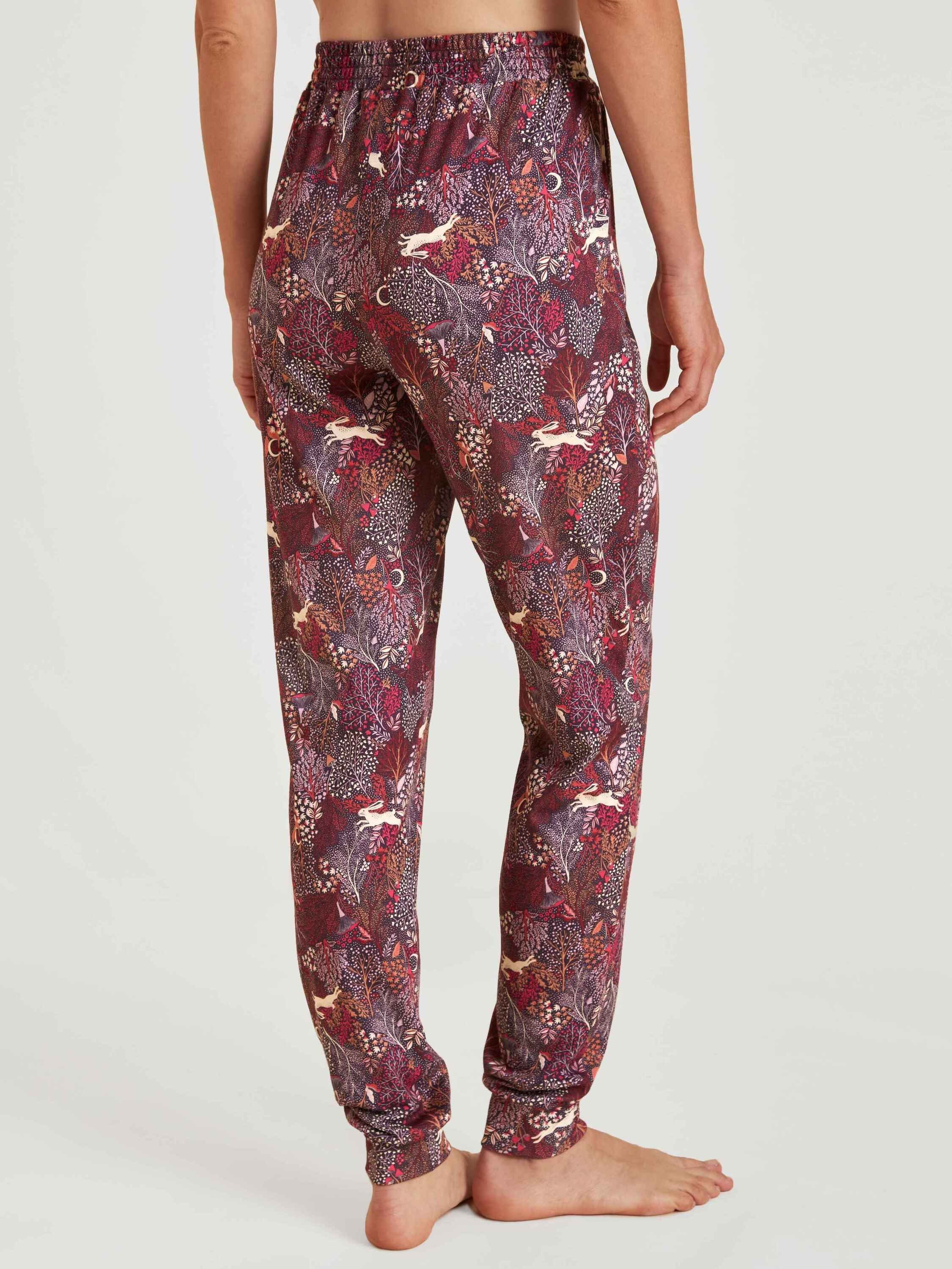 CALIDA Pyjamahose Pants (1-tlg) mit Bündchen