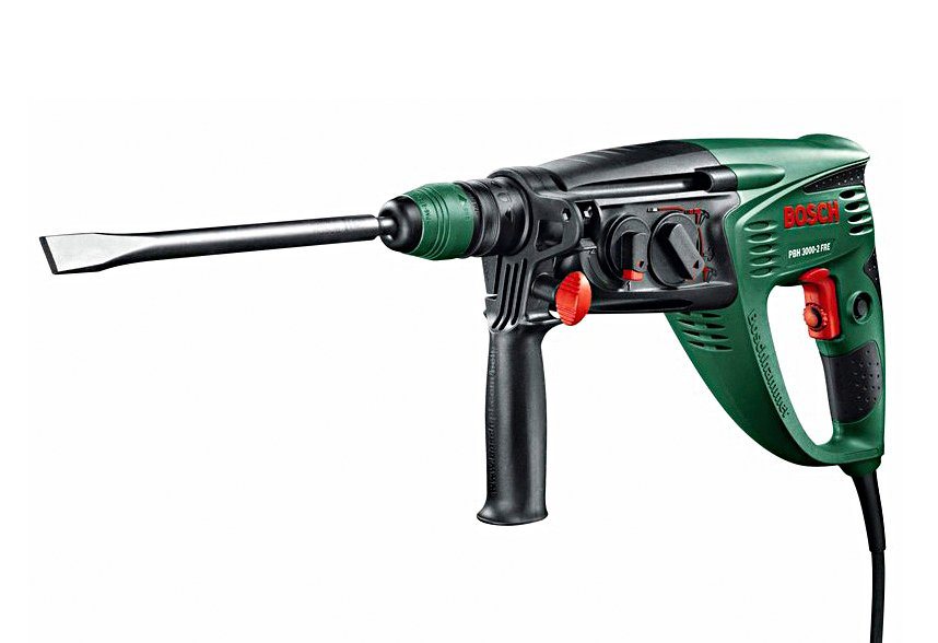 Bosch Home & Garden Bohrhammer PBH 3000-2 FRE, 230 V, max. 3000 U/min,  Integrierte Meißelfunktion mit Vario-Lock