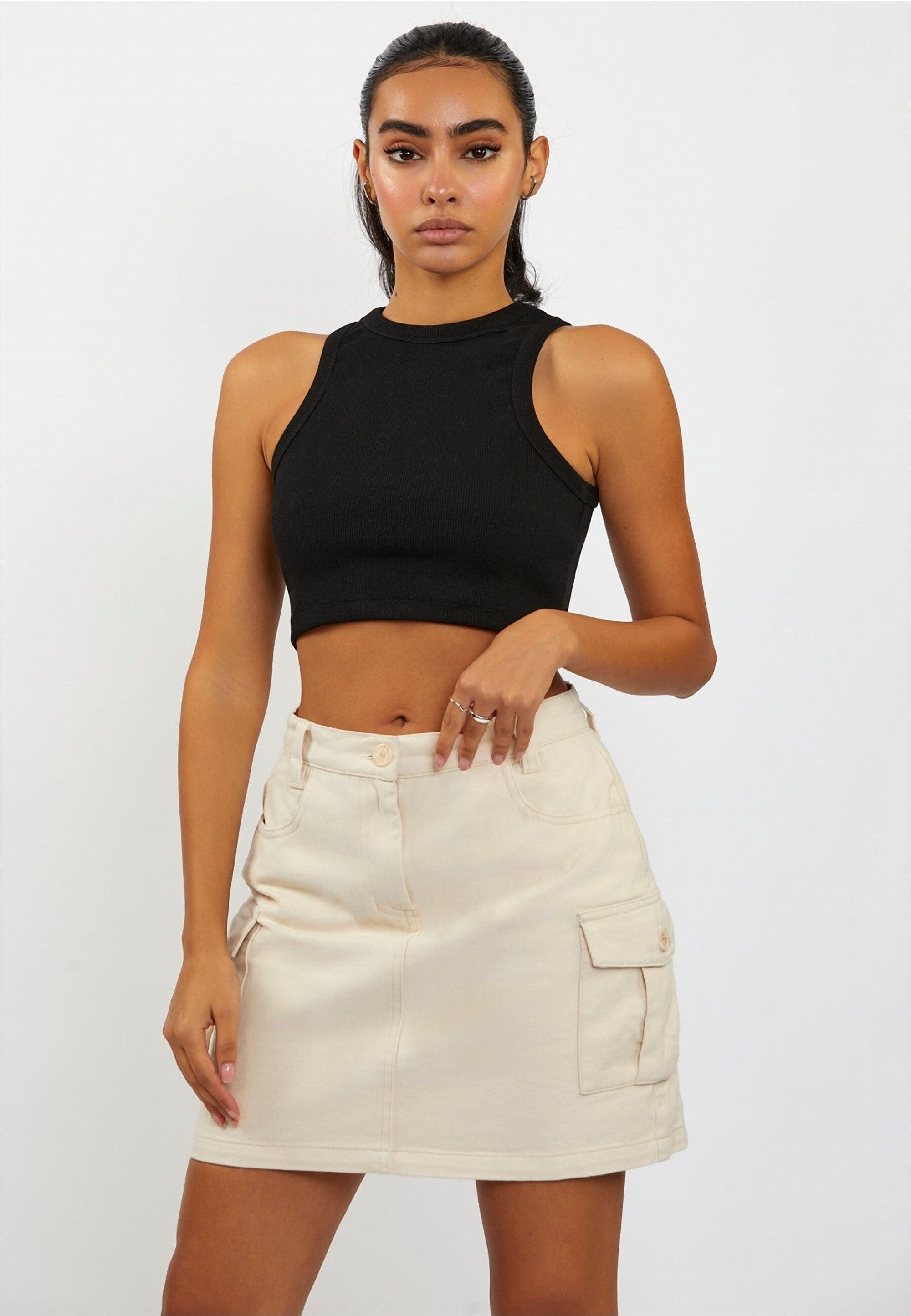 freshlions Sommerrock Pina mit aufgesetzten Taschen günstig online kaufen