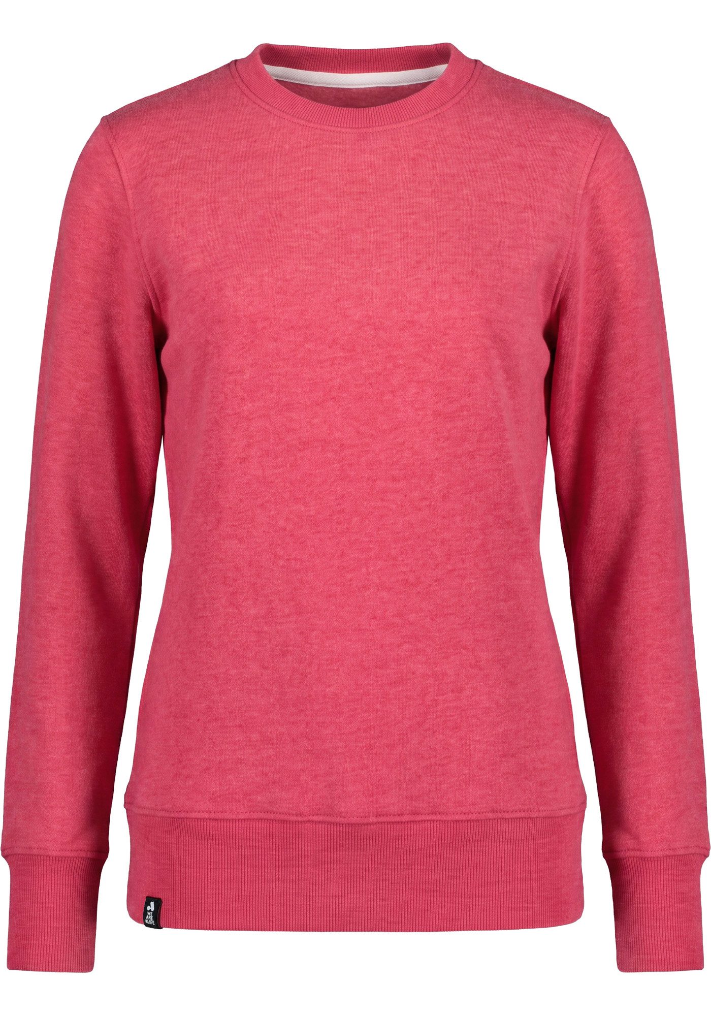 Alife & Kickin Sweatshirt LottaAK A schlichter Sweater mit Herz-Aufnäher in tollen Farben – Bild 4 von 5