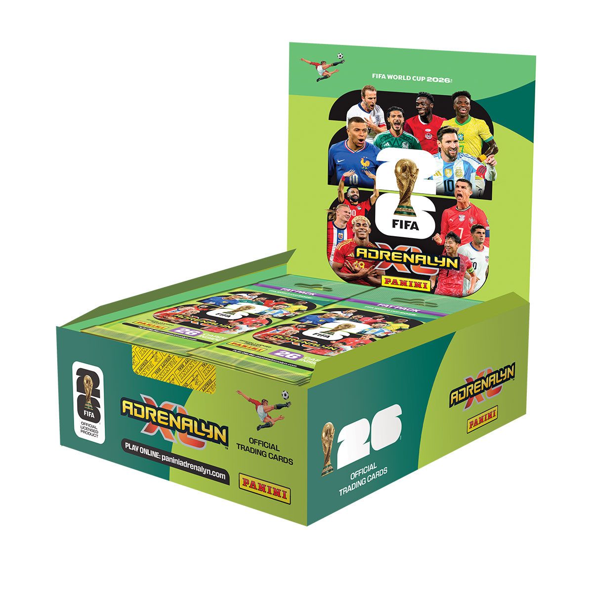 Panini Sammelkarte Panini FIFA World Cup 2026™ Adrenalyn XL™ - Box mit 10 Fatpacks