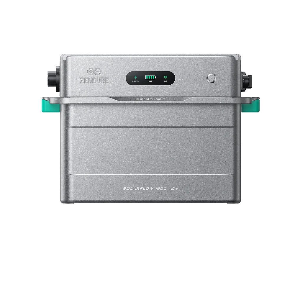 Zendure Wechselrichter Zendure SolarFlow 1600AC+ Nachrüstspeicher für Dach-PV-System 0% MwSt., (Packung, 1 Stück), AC-gekoppelter Speicher zur einfachen PV-Nachrüstung