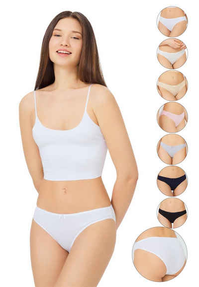 Cottonhill Bikinislip Basic Baumwolle Bikini Damen Panty