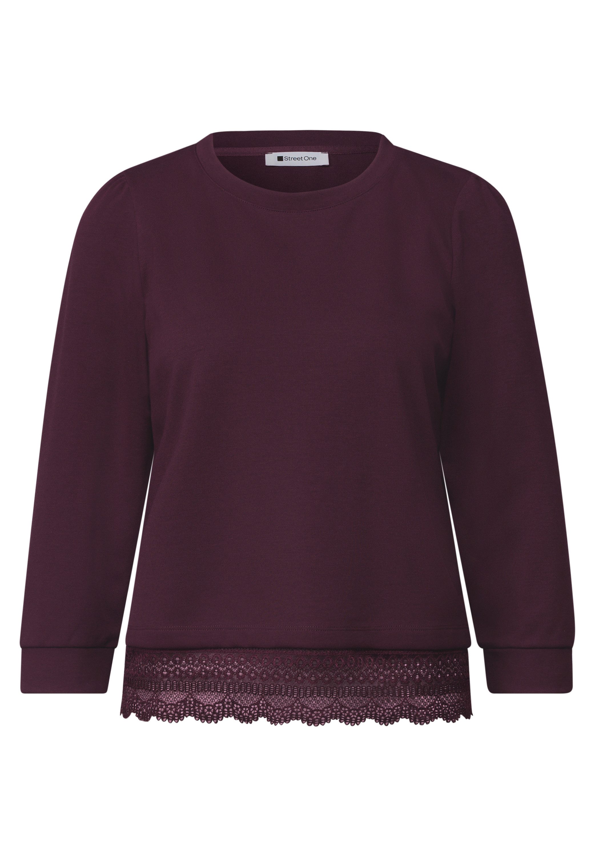 STREET ONE 3/4-Arm-Shirt mit Spitze – Bild 4 von 5