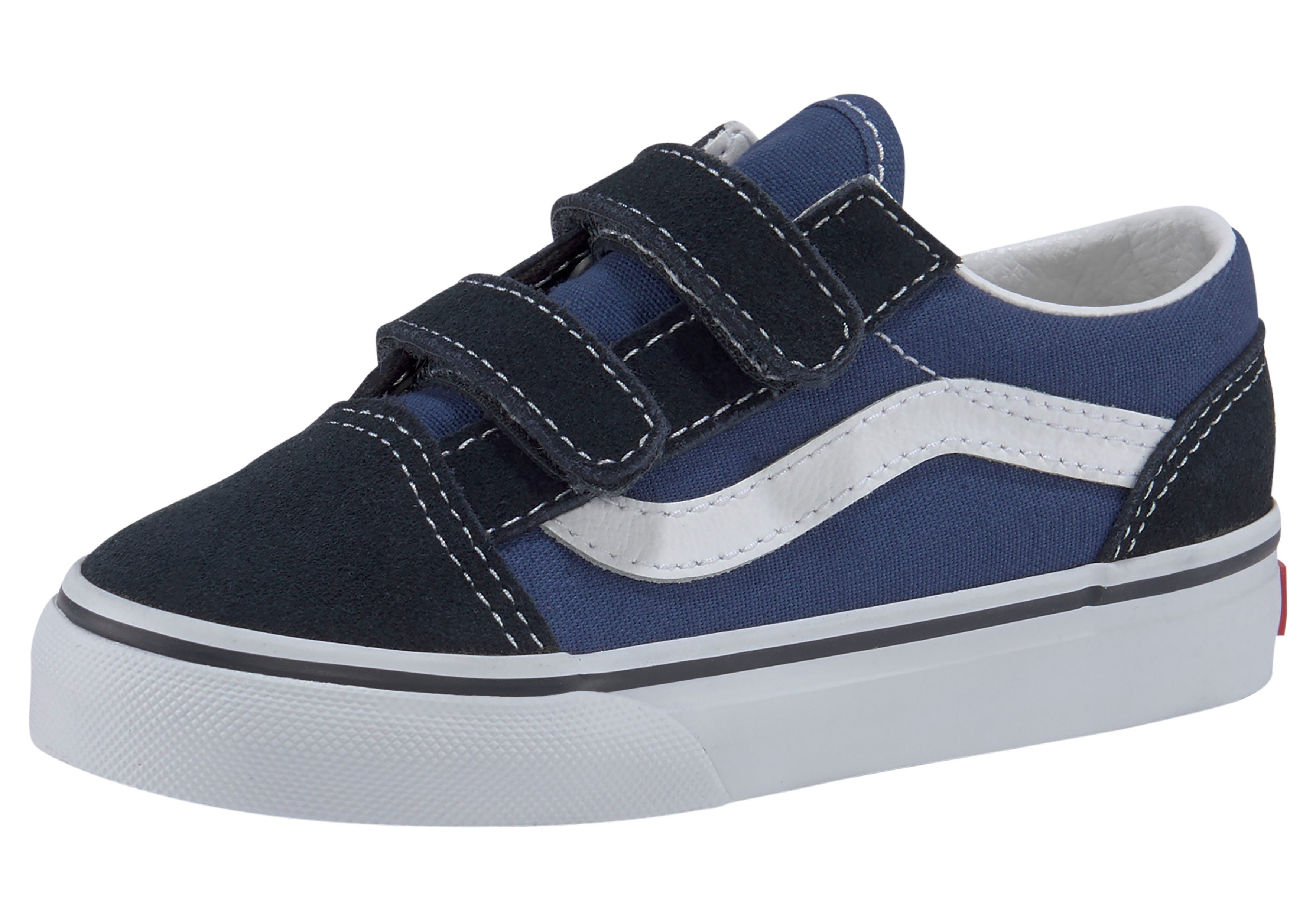 Vans Old Skool Sneaker mit Klettverschluss für Kleinkinder