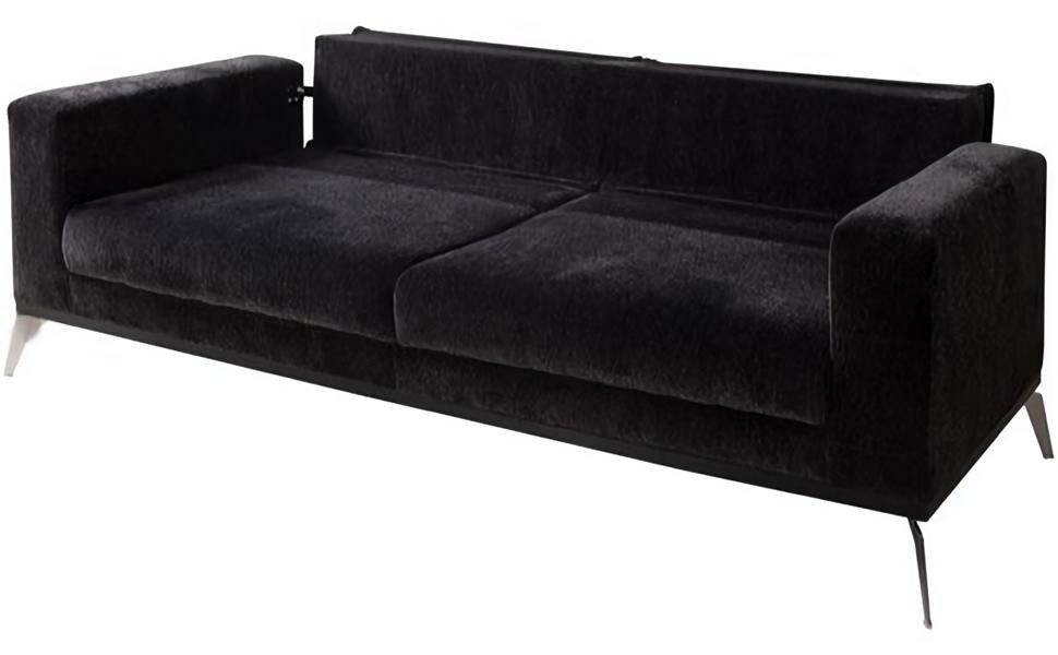 JVmoebel Polstergarnitur Sofagarnitur Couch Polster Sofa 3+3+1 Sitzer Wohnlandschaft Textil, (3-tlg., 2x Sofas 3 Sitzer + Sessel), Made in Europa