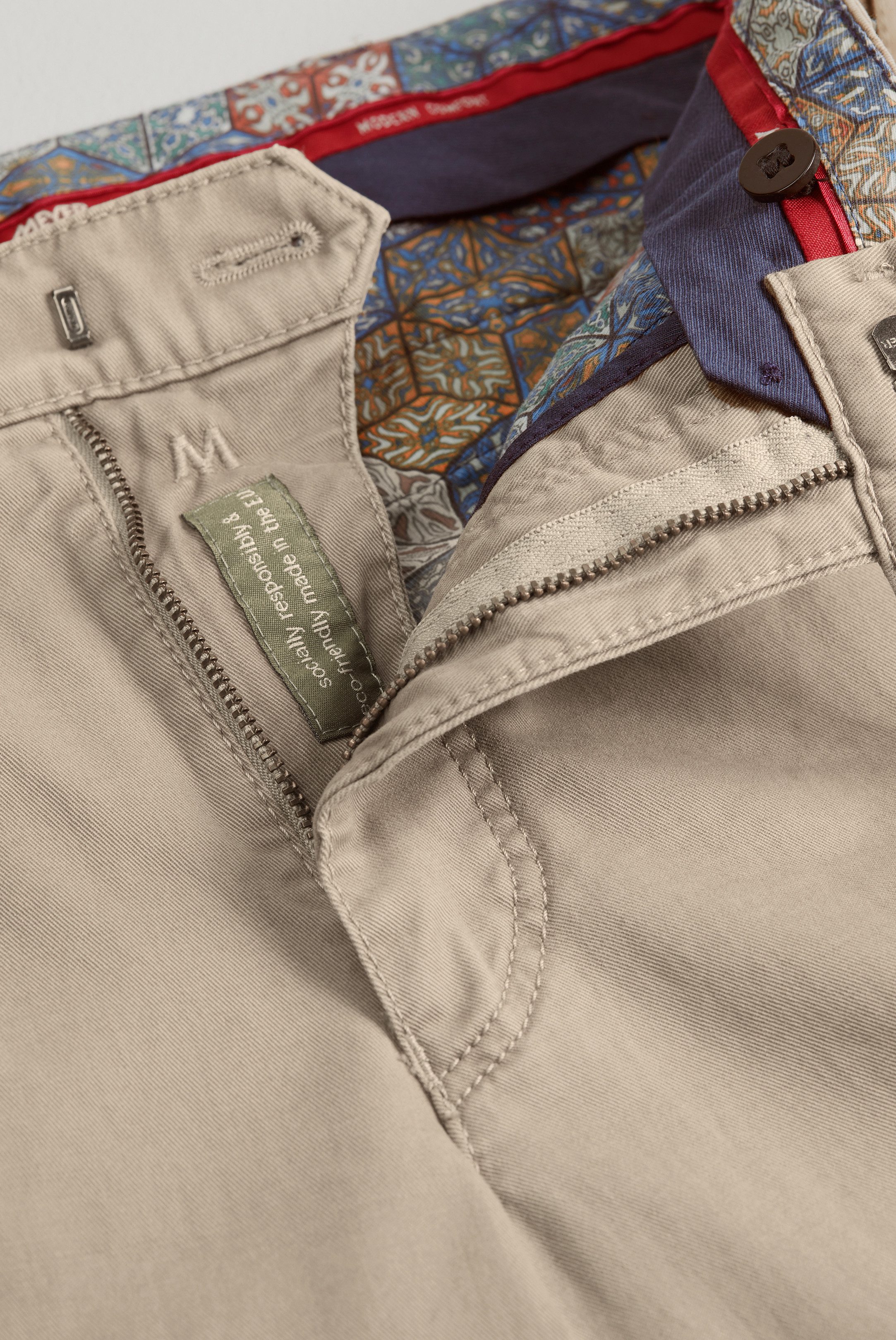 5-Pocket-Jeans MEYER ROMA light beige 115-9-316.31