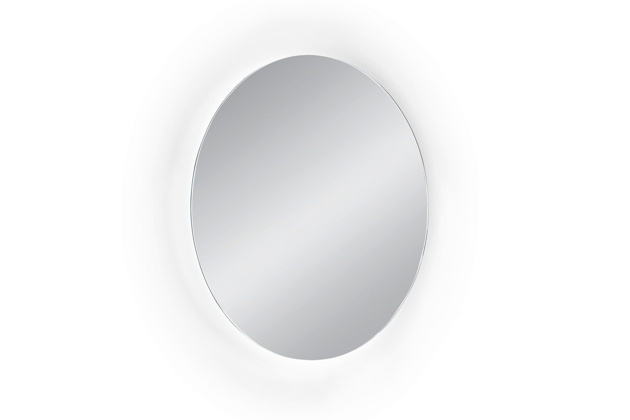 furnling Spiegel Frasco, mit warmem Lichtschein, runder Badspiegel mit Beleuchtung und Schalter