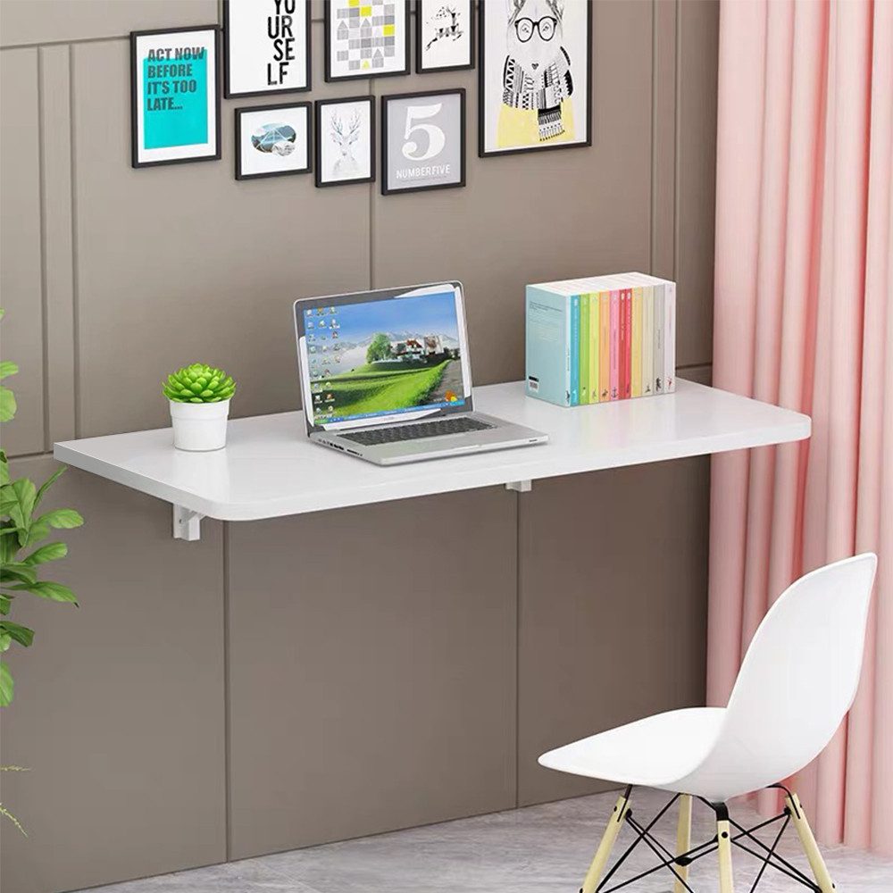JEOBEST Klapptisch Wandklapptisch, Klappbarer Esstisch, Schreibtisch, Wandm günstig online kaufen