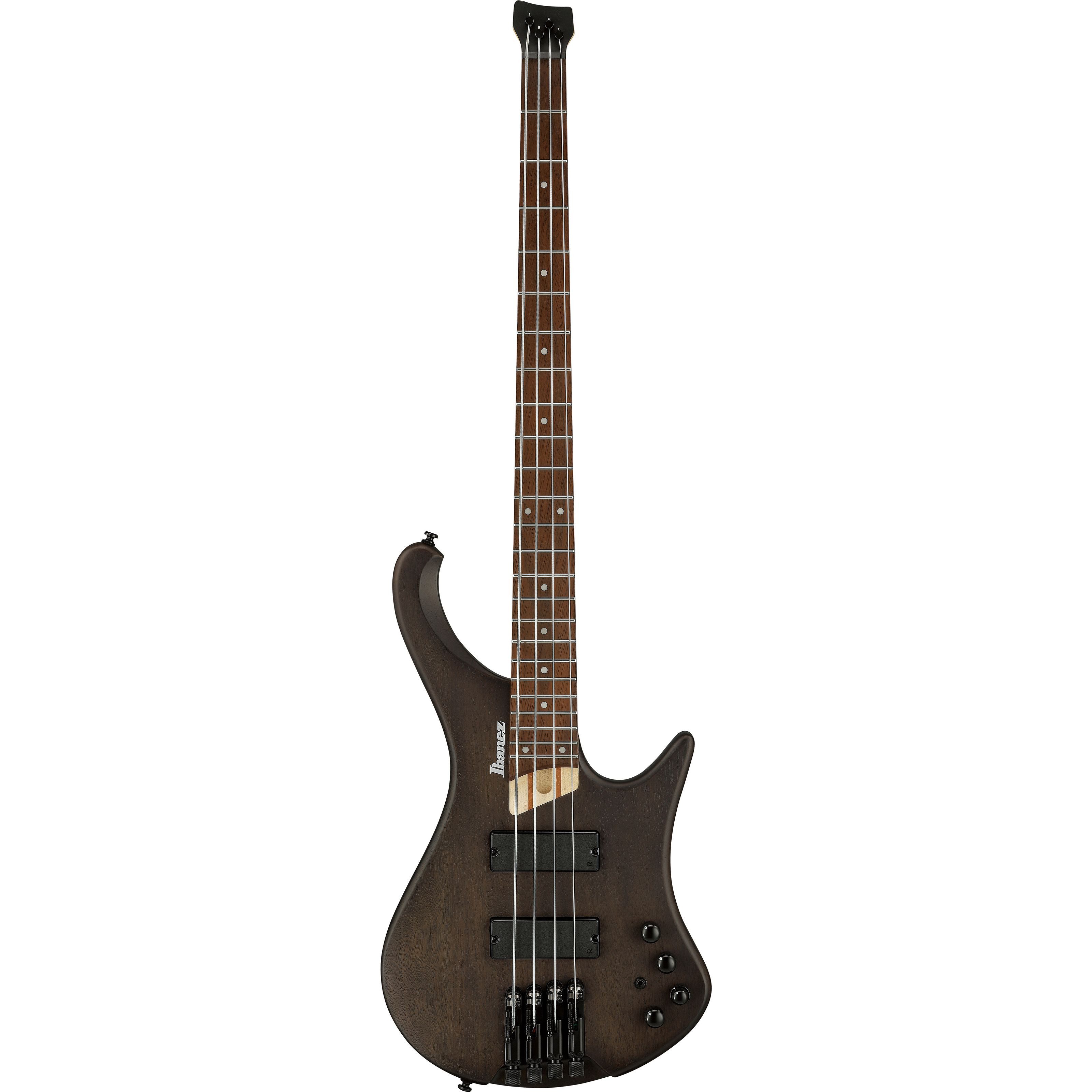 Ibanez E-Bass, E-Bässe, 4-Saiter E-Bässe, Bass Workshop EHB600-WNF Walnut Flat - E-Bass