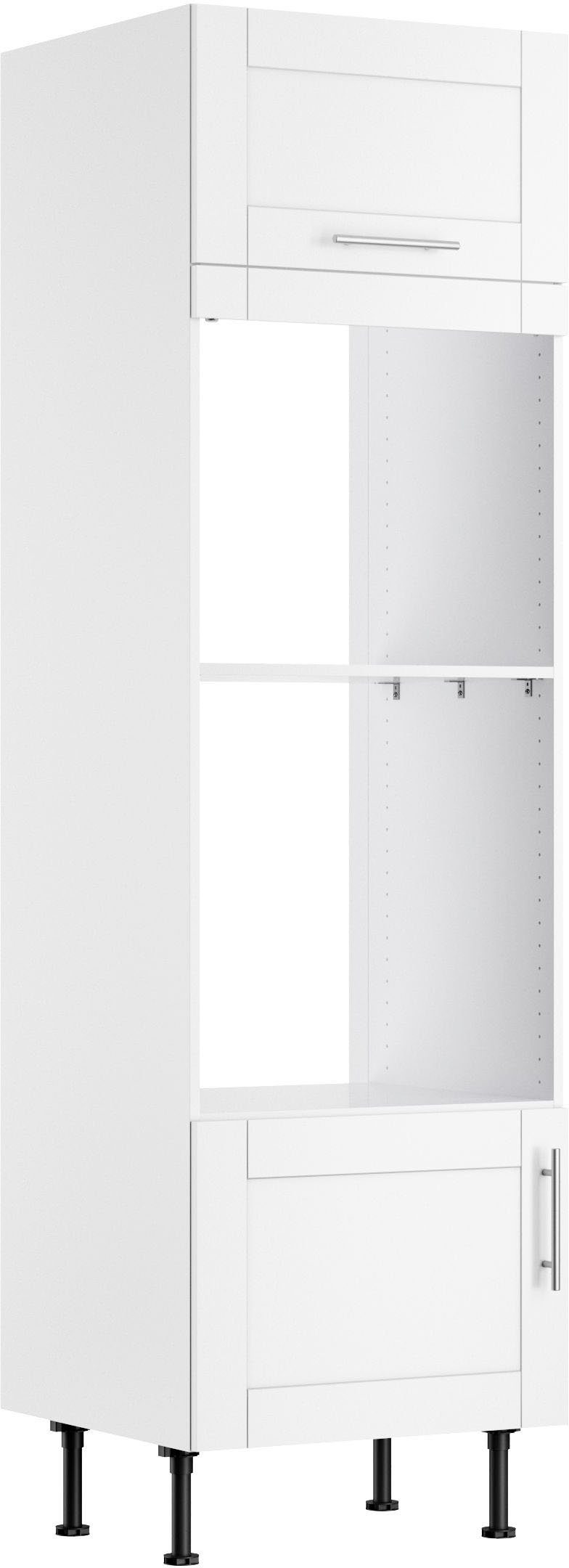 KOCHSTATION Mikrowellenumbauschrank KS-Ahus Breite 60 cm