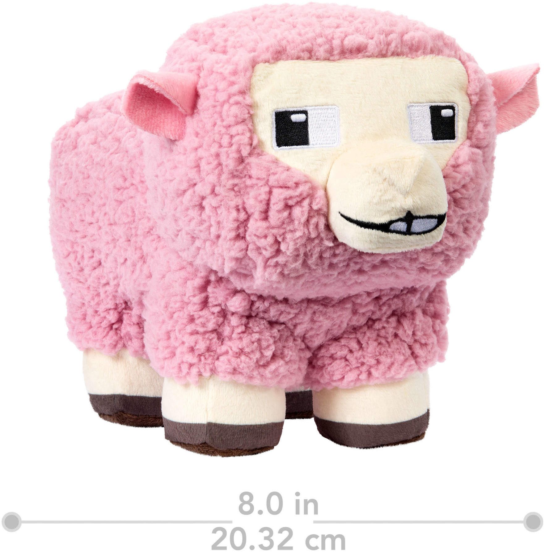 Mattel® Plüschfigur Minecraft Rosa Schaf