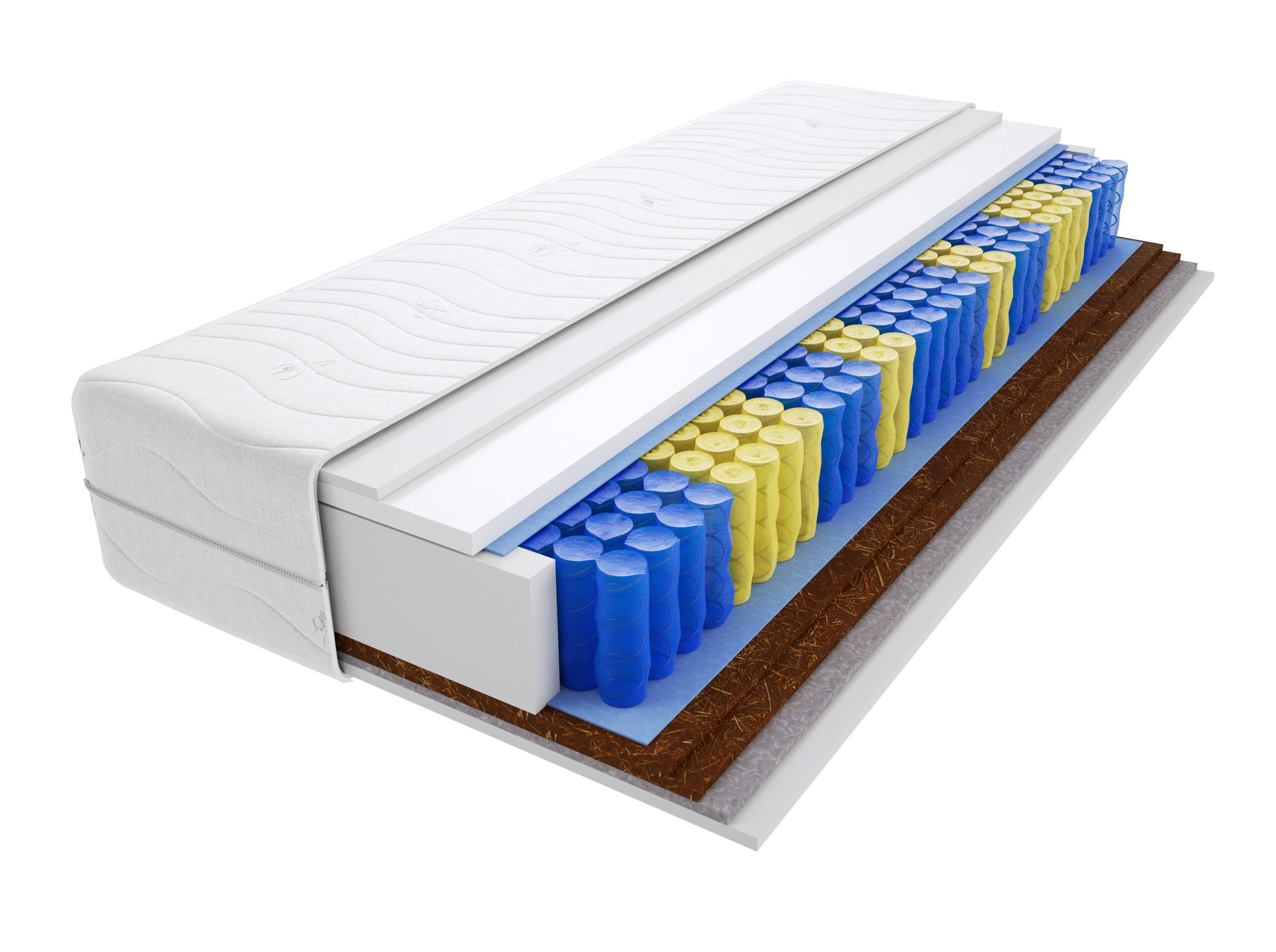 Taschenfederkernmatratze Matratzen, Taschenmatratzen Rigo 175x205 cm - viele Größen, Godre, 18 cm hoch