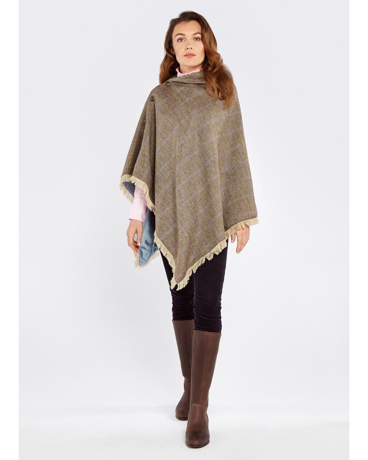 Dubarry Strickcape Tweed-Cape Hazelwood günstig online kaufen