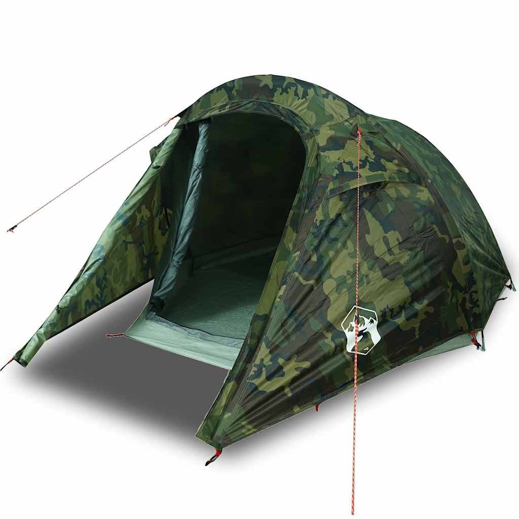 vidaXL Tunnelzelt Tunnelzelt 2 Personen Camouflage günstig online kaufen