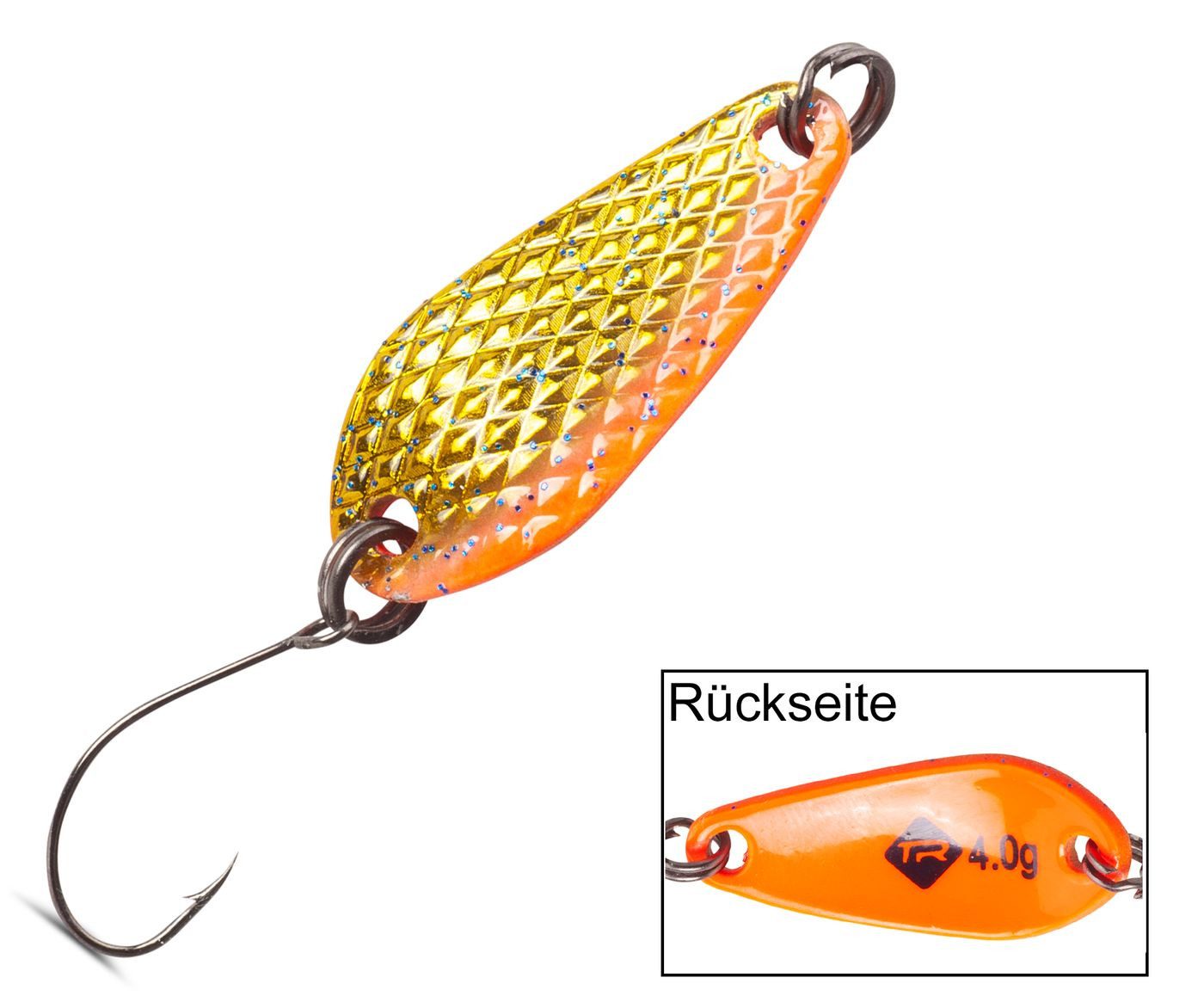Kunstköder Iron Trout Deep Spoon 4g Forellenblinker