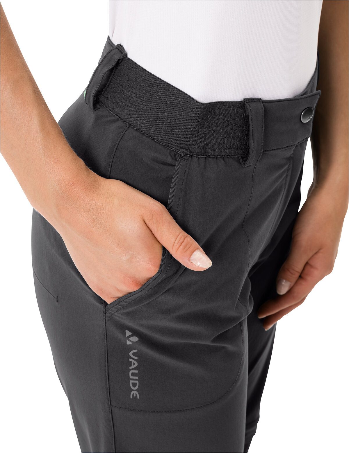 VAUDE Trainingshose Wo Farley Stretch ZO Pants II BLACK