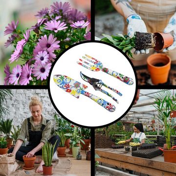 DRULINE Gartenpflege-Set Garten Kleingeräte Set, stabil und robust, 3-tei