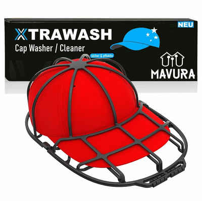 MAVURA Wäschenetz XTRAWASH Cap Washer Baseballkappen Basecap Snapback Reiniger Gestell, Waschschutz Cappy Cleaner Erwachsene & Kinder