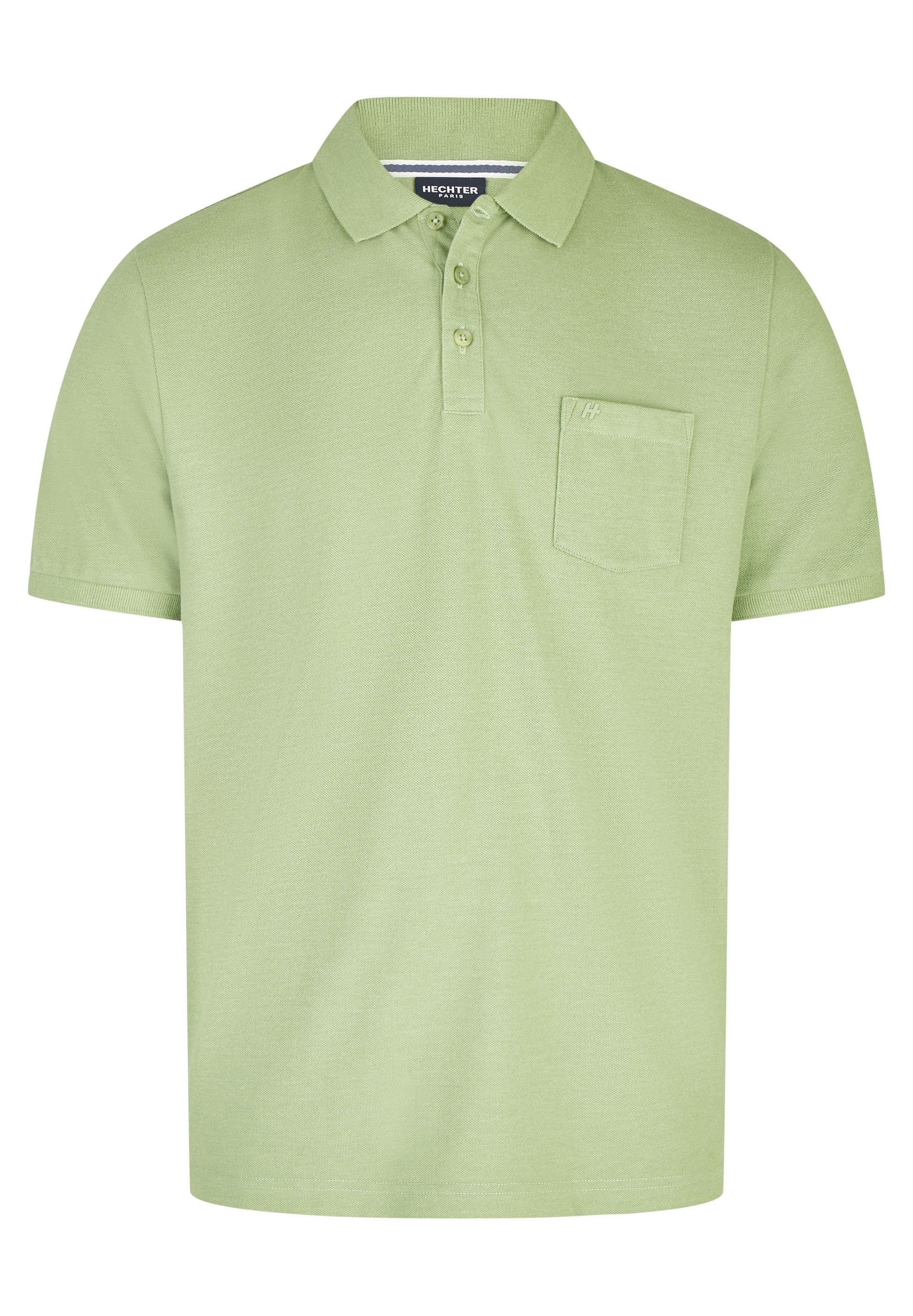 HECHTER PARIS Poloshirt mit polokrage kiwi