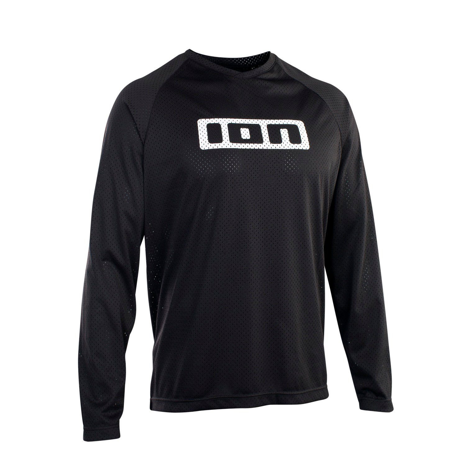 Fahrradshirt schwarz unisex ION LS ION Logo Radtrikot