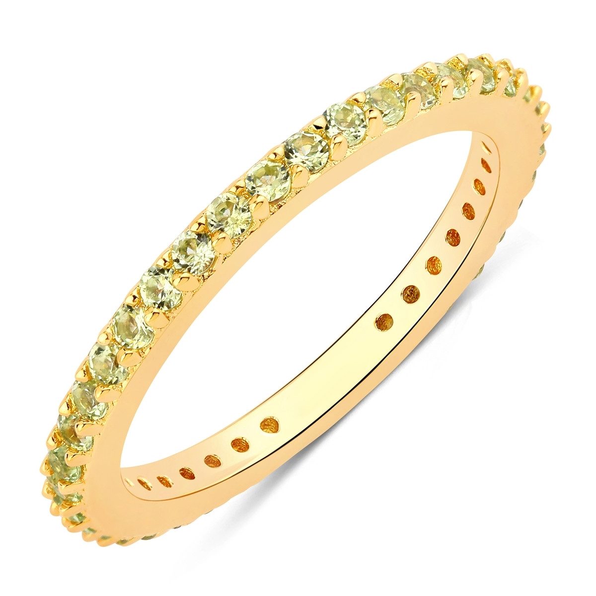 Rafaela Donata Fingerring gelbgold, Peridot günstig online kaufen