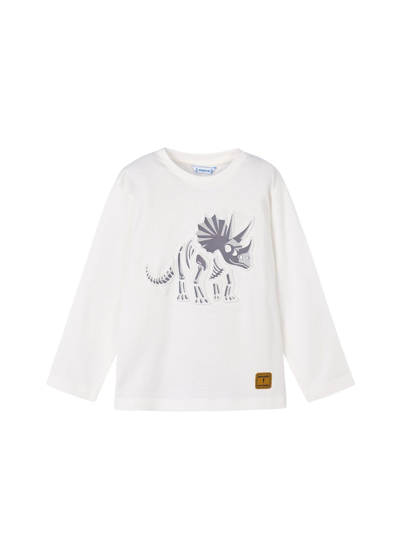 Mayoral Langarmshirt mit 3D Saurierprint