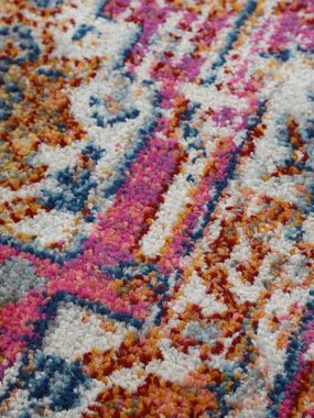 Teppich Aleyna, carpetfine, rechteckig, Höhe: 8 mm, Vintage Look, Wohnzimmer