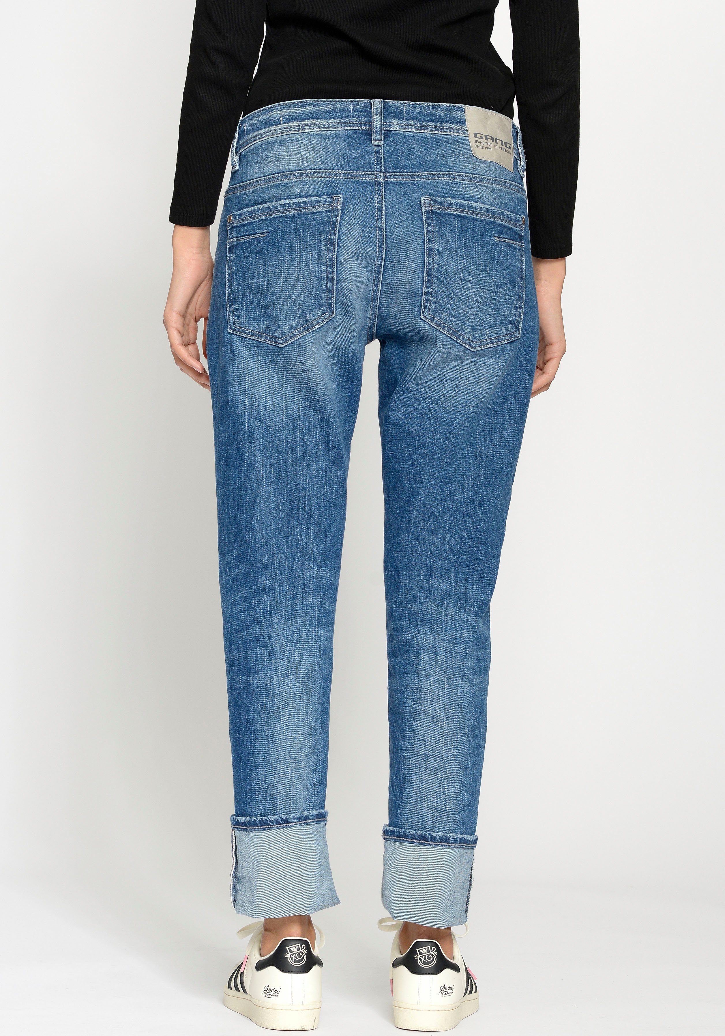 GANG Boyfriend-Jeans 94NICA WORKER cooler, androgyner Look