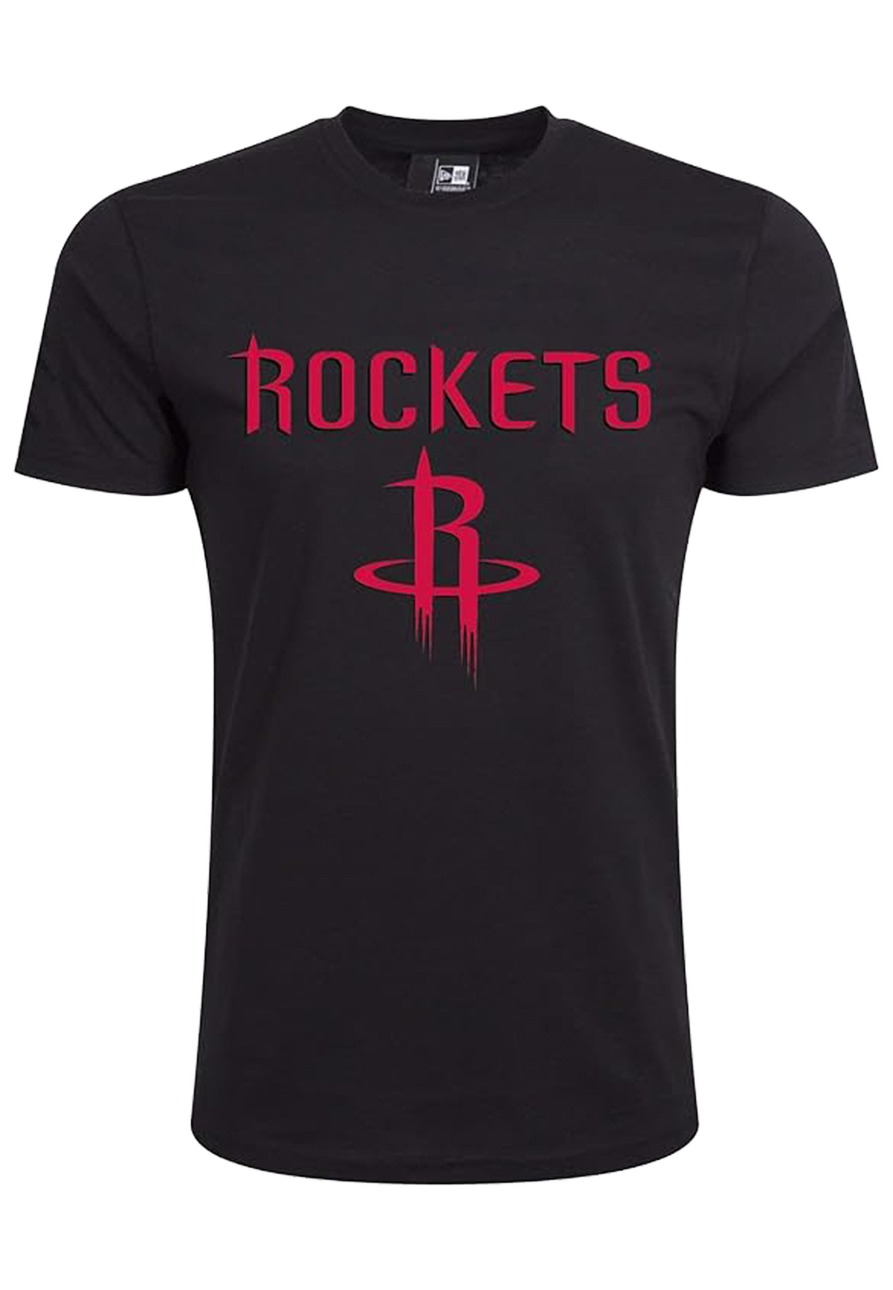 New Era Print-Shirt Houston Rockets