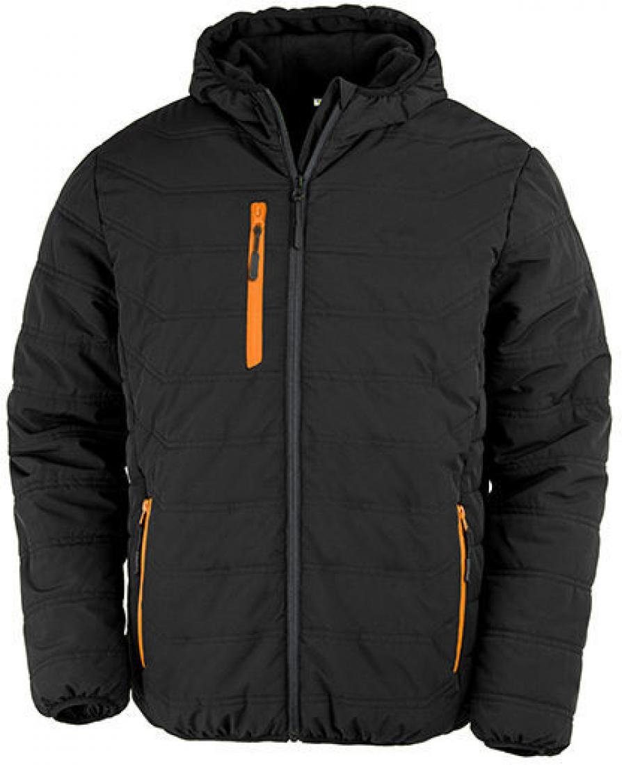 Result Outdoorjacke Recycled Black Compass Padded Winter Jacket