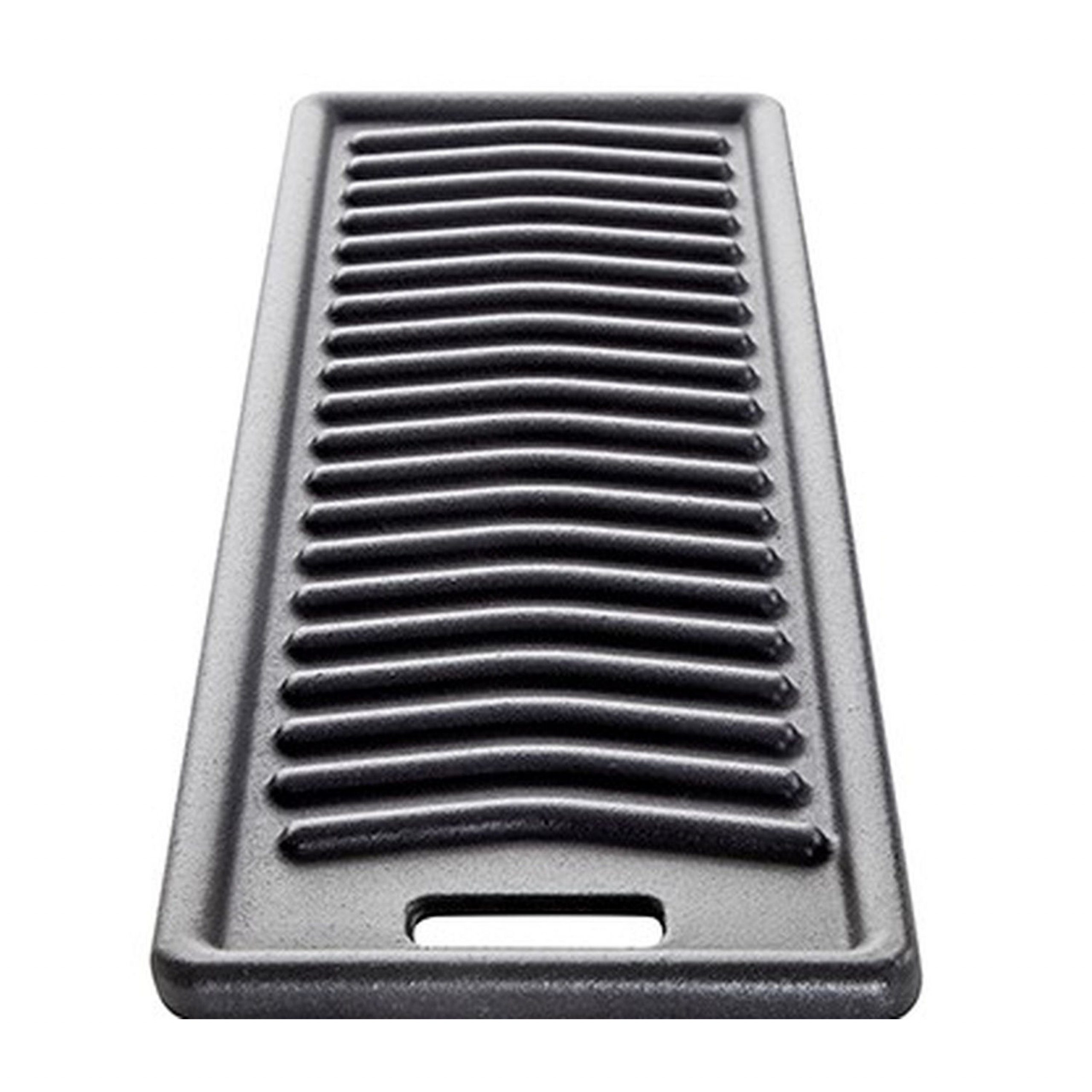 All Grill Gasgrill Allgrill Gussplatte für Gasgrill Chef S 15 x 46 cm Gusseisen