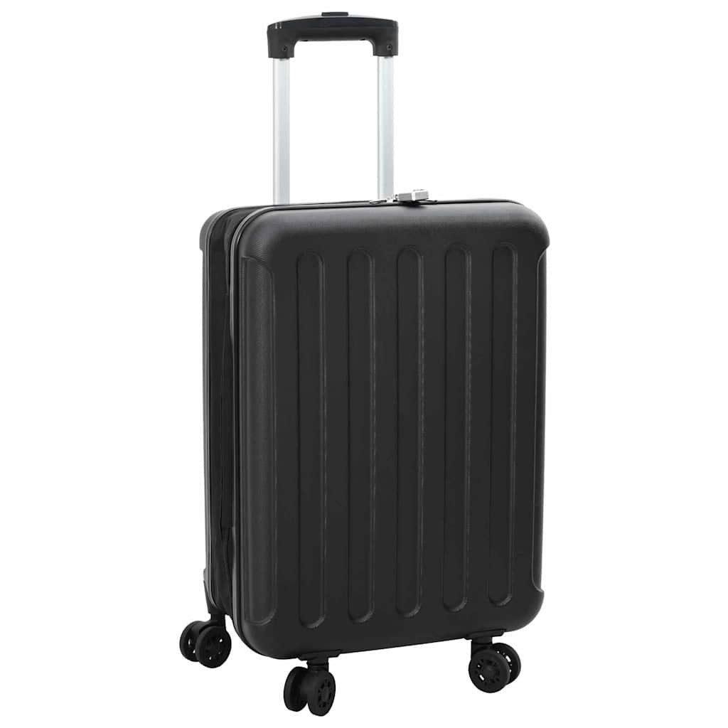 vidaXL Koffer mit Schloss Schwarz 43 x 27 x 66 cm ABS Kunststoff