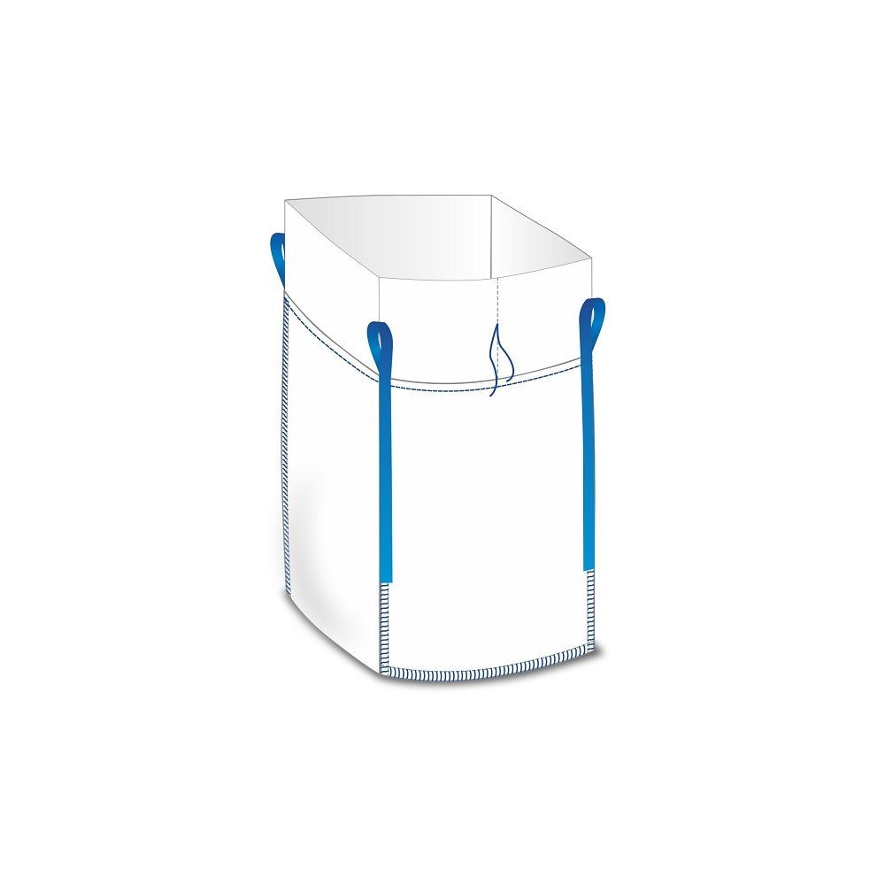 KLASEBO® Schüttgut-Sack BIG BAG mit Schürze Tragkraft 1000 kg, 90 x 90 x 110 cm