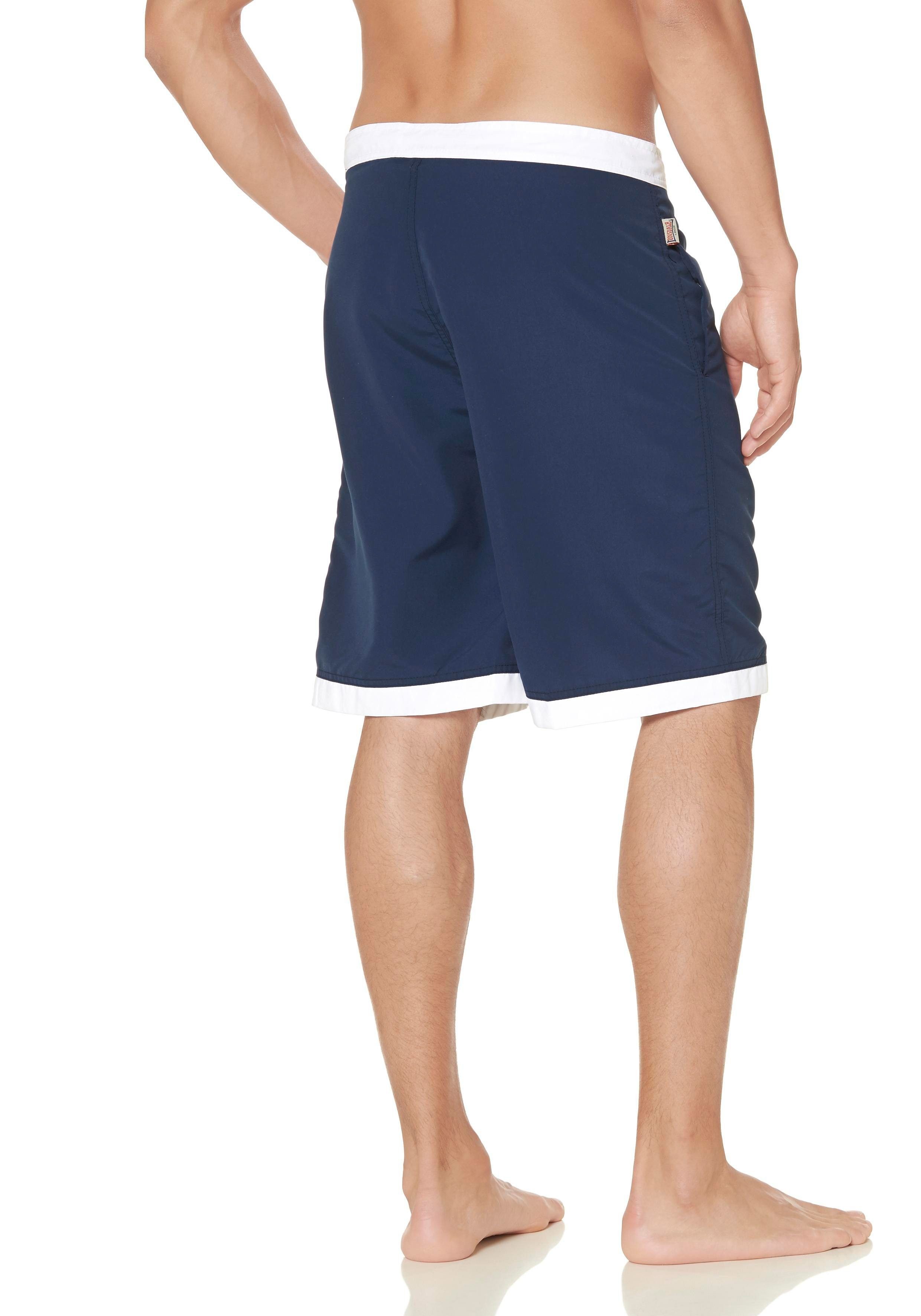 Lonsdale Boardshorts Beach CLENNELL navy/white Short