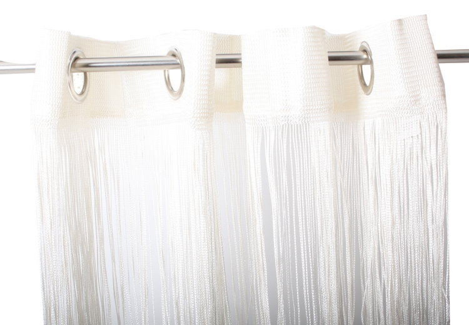 Fadenvorhang, Heine, Ösen, Heine Fadenvorhang Insektenschutz Gardinen