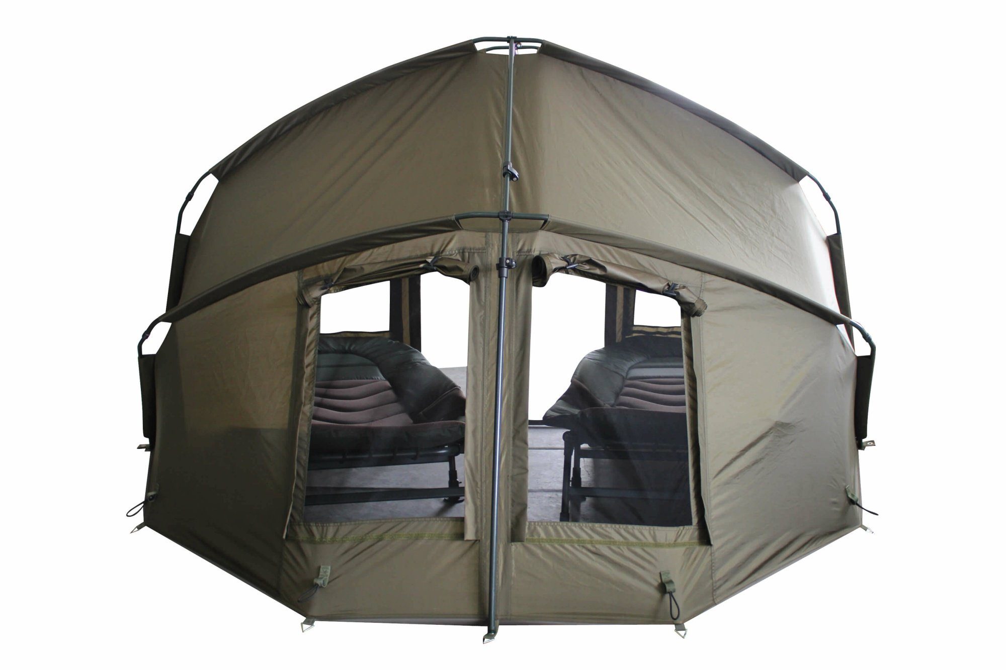MK Angelsport Angelzelt Bivvy MK Fort Knox 2.0 Pro Dome 2 Mann Angelzelt, Personen: 2
