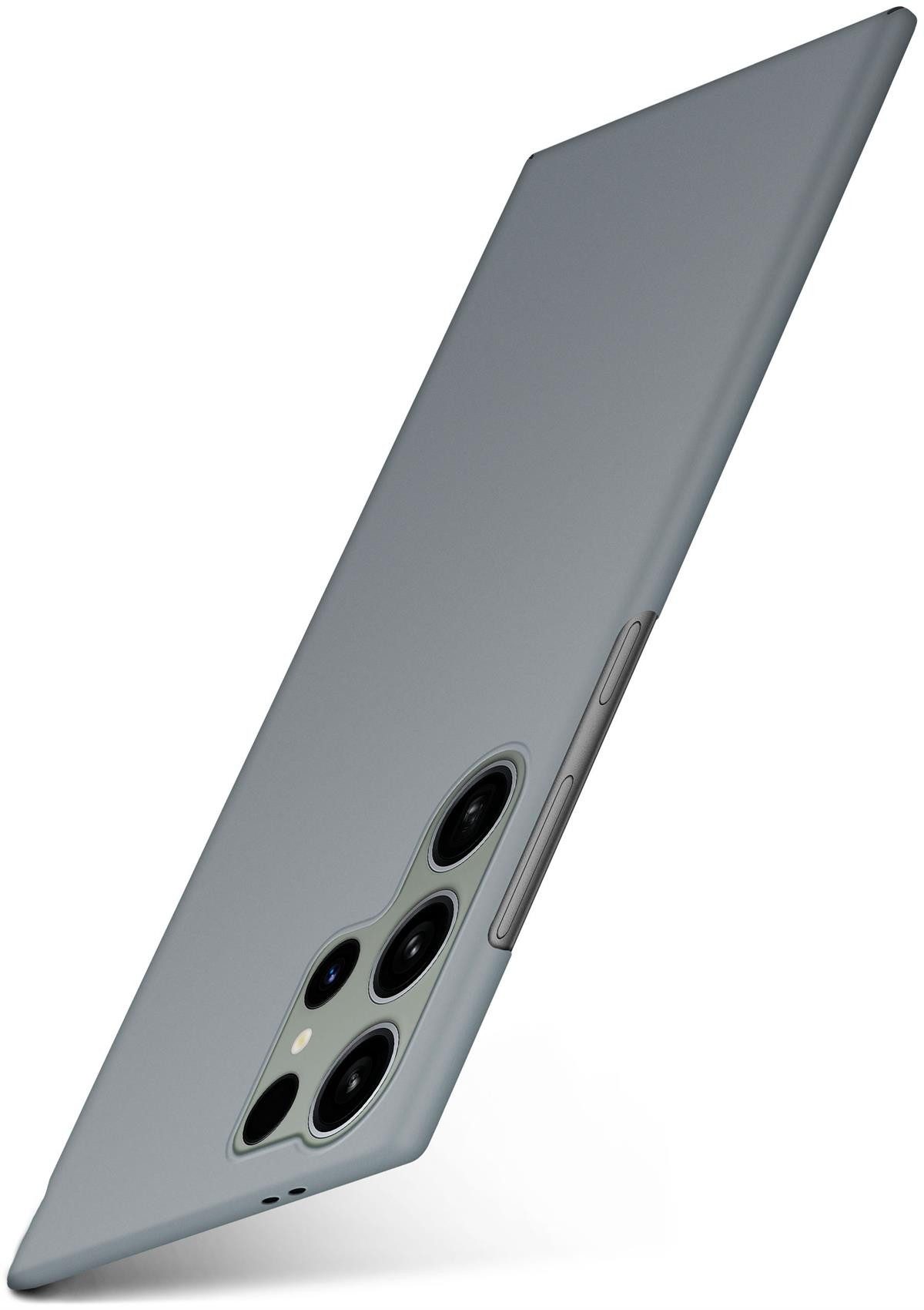 moex Handyhülle moex® Alpha Case für Samsung Galaxy S24 Ultra, Hülle ultra dünn, Hardcase Back Cover, Schutzhülle Minimalistisch