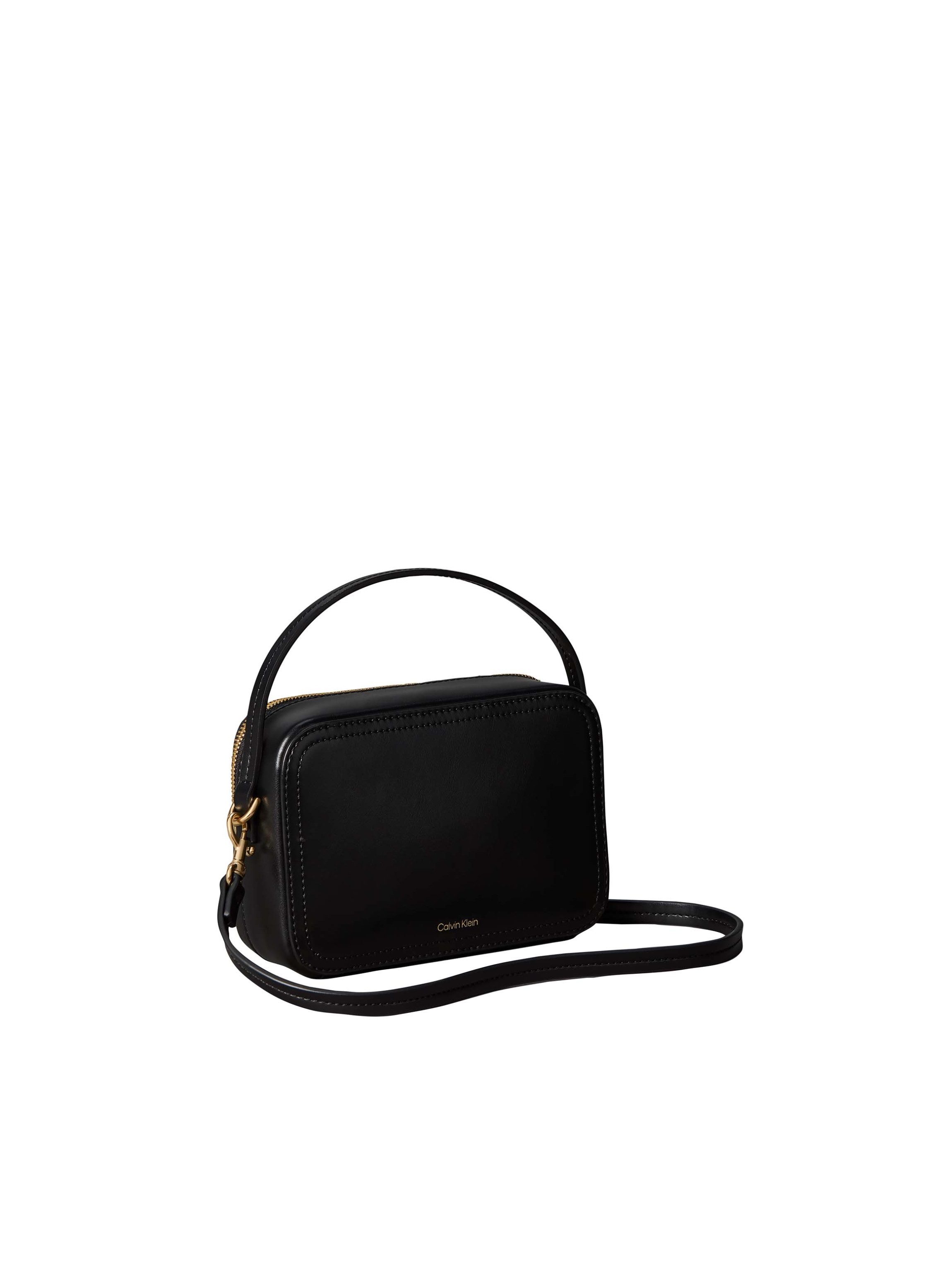 Calvin Klein Mini Bag CK HARDWARE CAMERA BAG, Handtasche, Henkeltasche, Tragetasche mit CK-Logo
