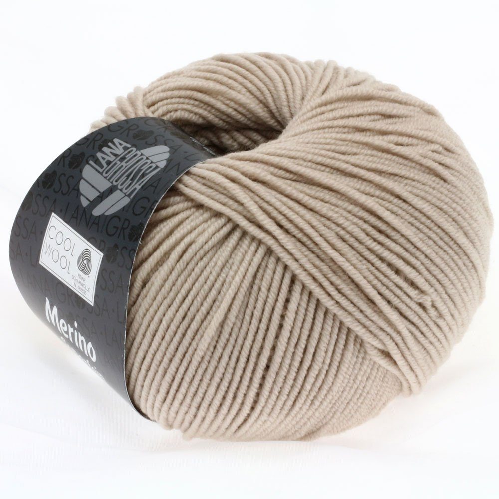 LANA GROSSA Cool Wool Häkelwolle, 160 m
