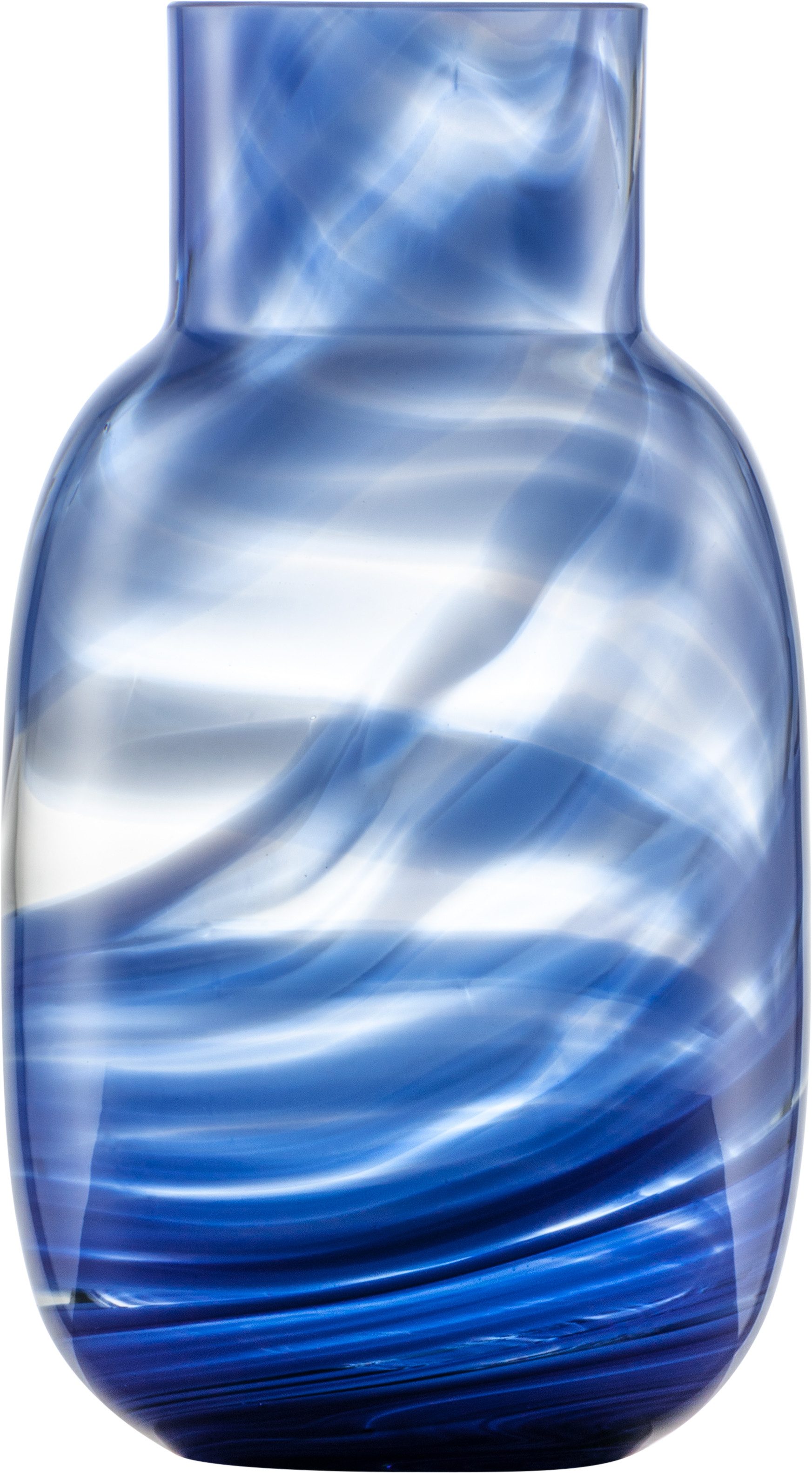 Zwiesel Glas Tischvase Vase groß blue Waters