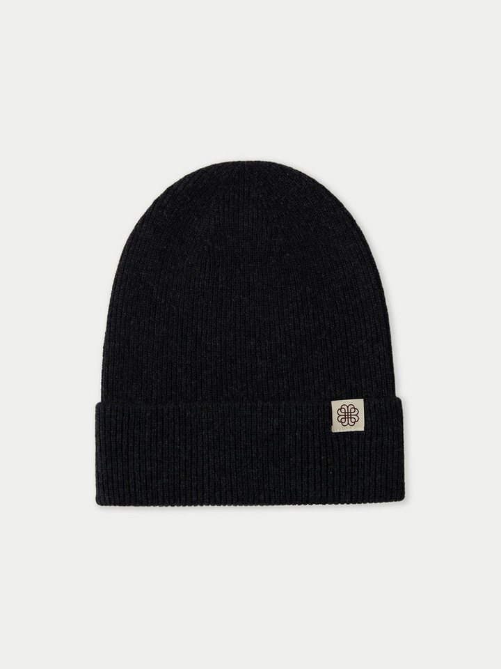 GOBI Cashmere Beanie Rippenstrick Kaschmir Mütze