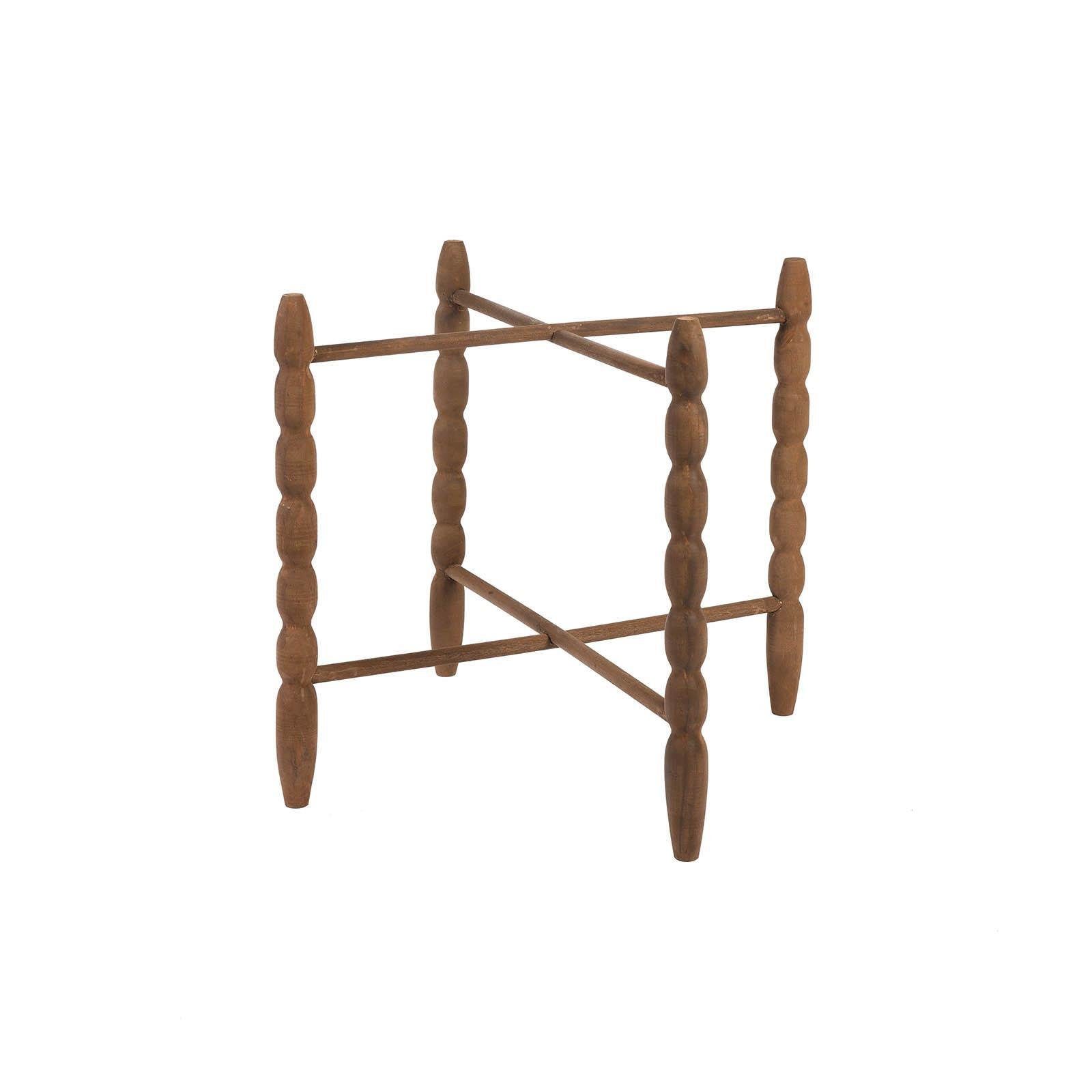 Depot Dekoobjekt Tischgestell Emma (Packung, 1 St., 1 Tischgestell ohne Platte), aus Pinienholz, Ø 46 Zentimeter, H 46 Zentimeter