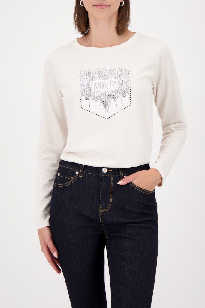 Monari T-Shirt 809306 Strassdetails für glamourösen günstig online kaufen