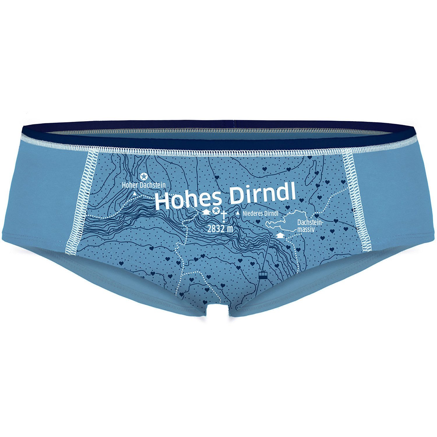 EIN SCHÖNER FLECK ERDE Shorts Hipster W HOHES DIRNDL HIPSTER