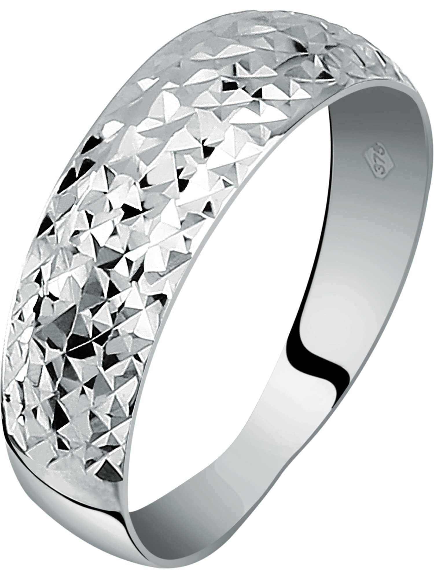 CHRIST Goldring CHRIST Damen-Damenring 375er Weißgold günstig online kaufen