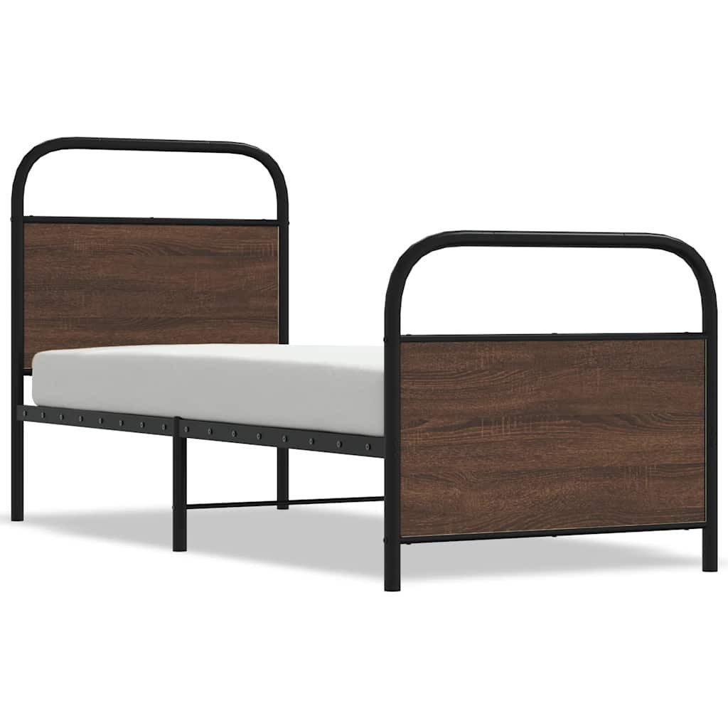 vidaXL Bett Bettgestell ohne Matratze 75x190 günstig online kaufen